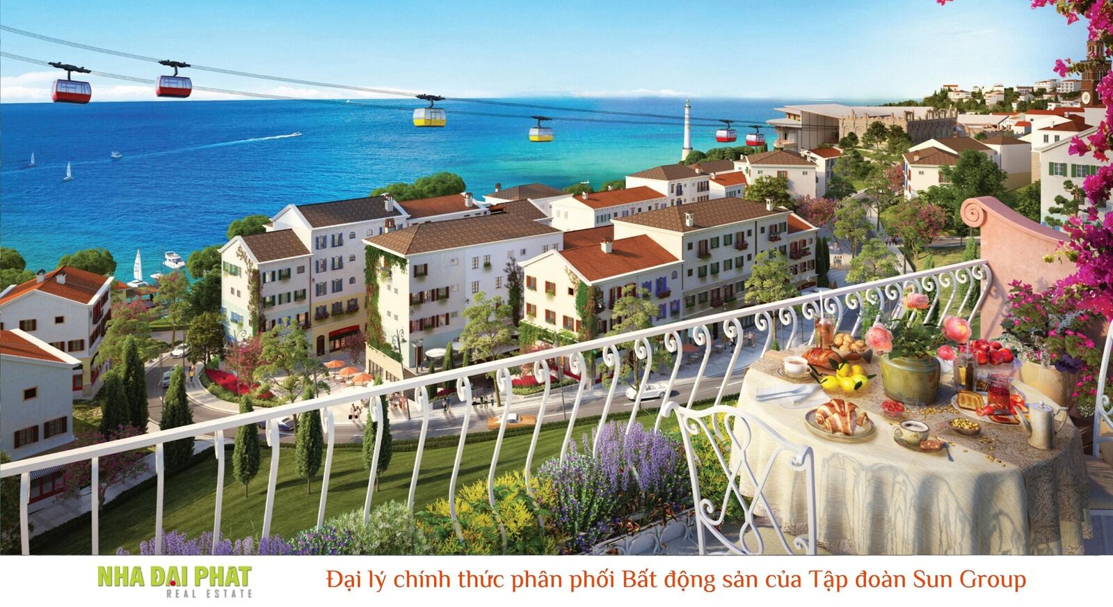 Shophouse Địa Trung Hải nằm trong quần thể giải trí – du lịch – nghỉ dưỡng đẳng cấp do tập đoàn Sun Group phát triển tại Nam Phú Quốc