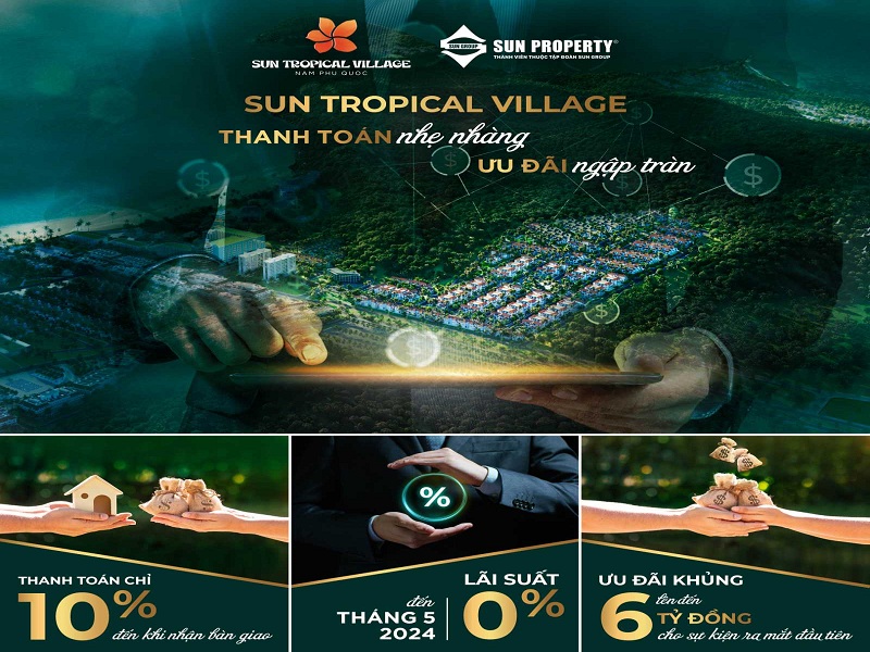 cập nhật chính sách Sun Tropical Village
